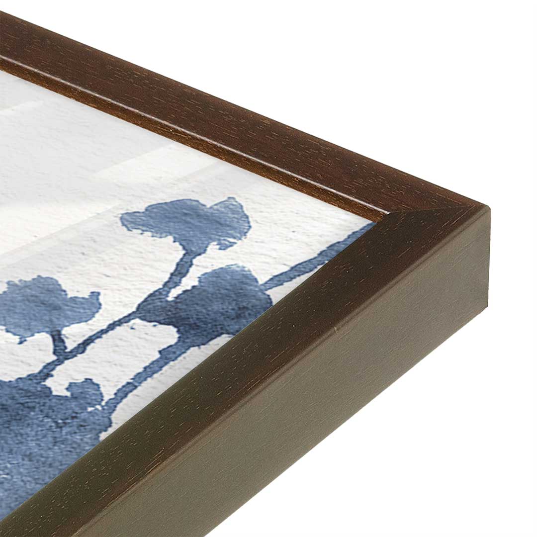 [Color:Belvinder Brown], Picture of art in a Belvinder Brown frame of the corner