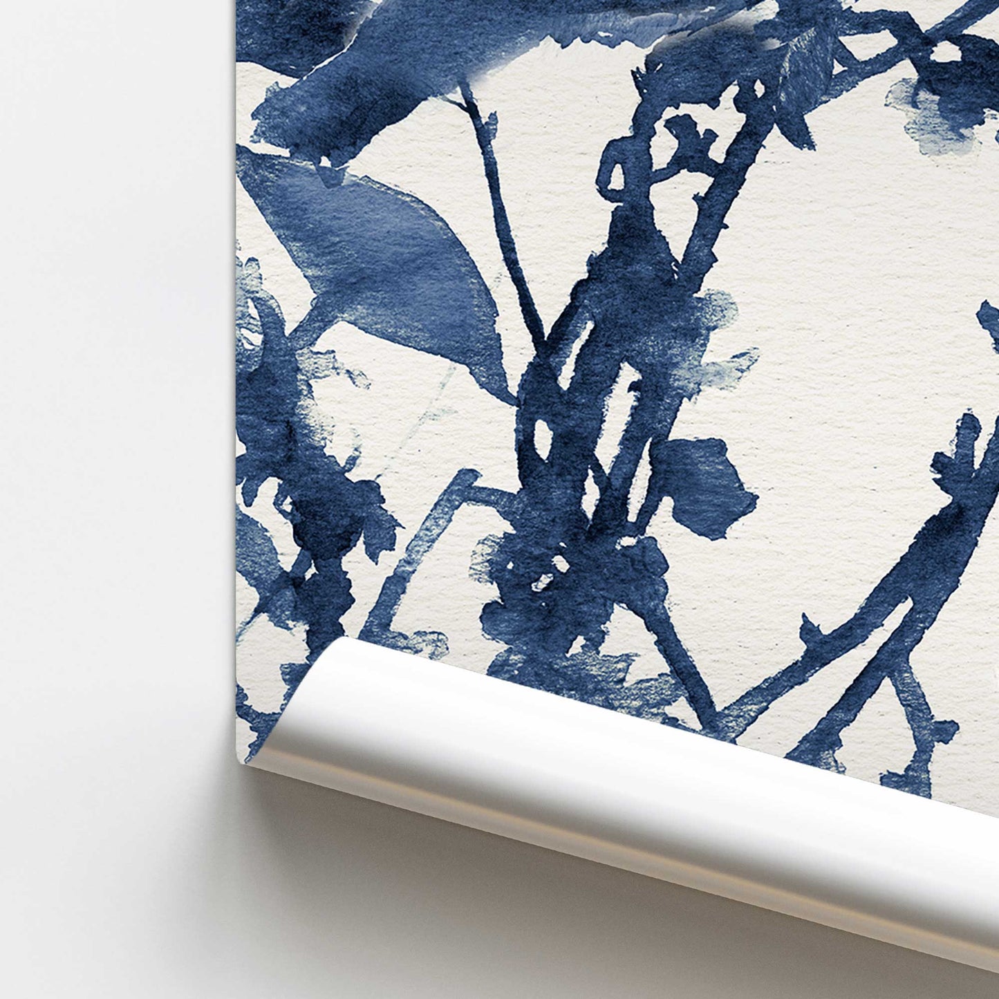 [color:Rolled Print], Picture of close up of art