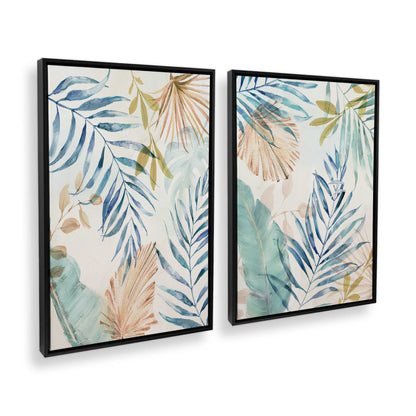 [Color:Satin Black], Picture of art in a Satin Black frame at an angle