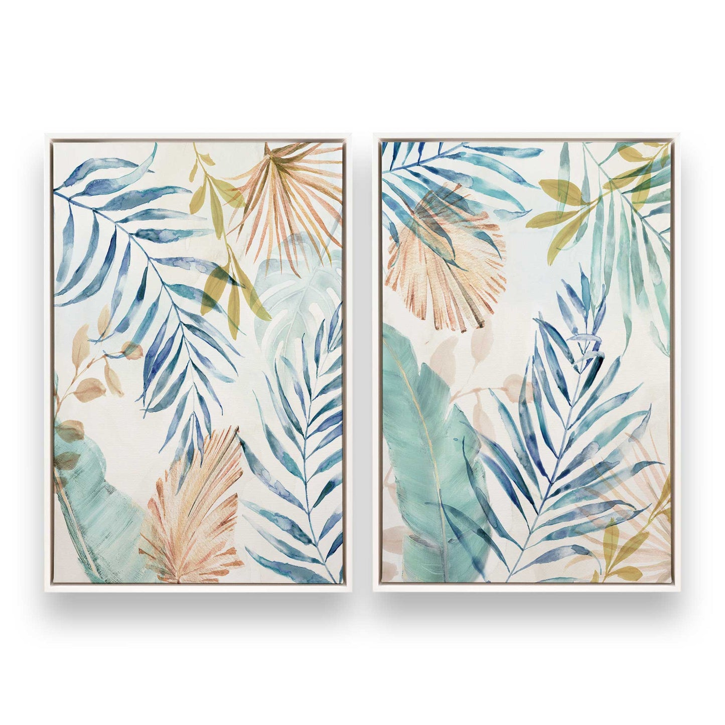 [Color:Opaque White], Picture of art in a White frame