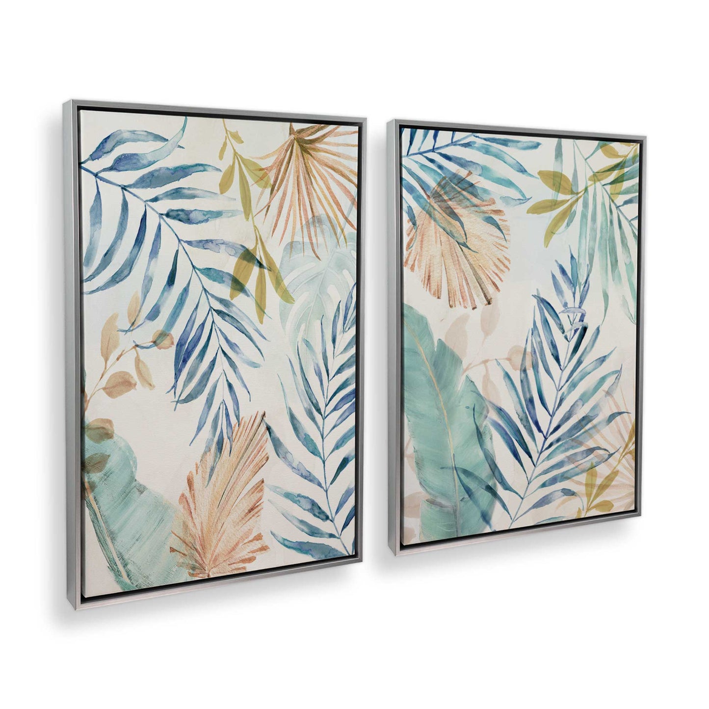 [Color:Polished Chrome], Picture of art in a Polished Chrome frame at an angle