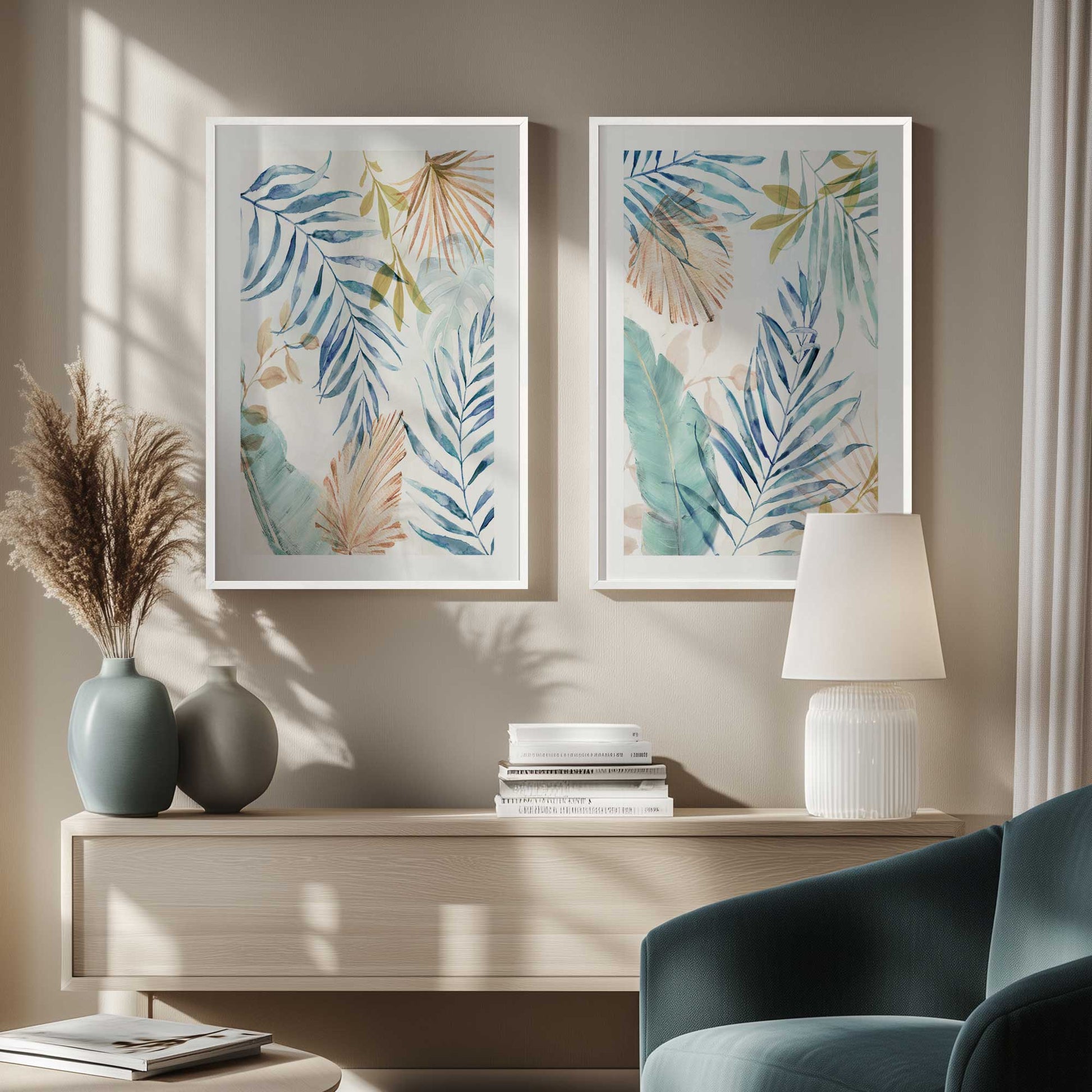 [Color:Satin Black], Picture of art in a Satin Black frame