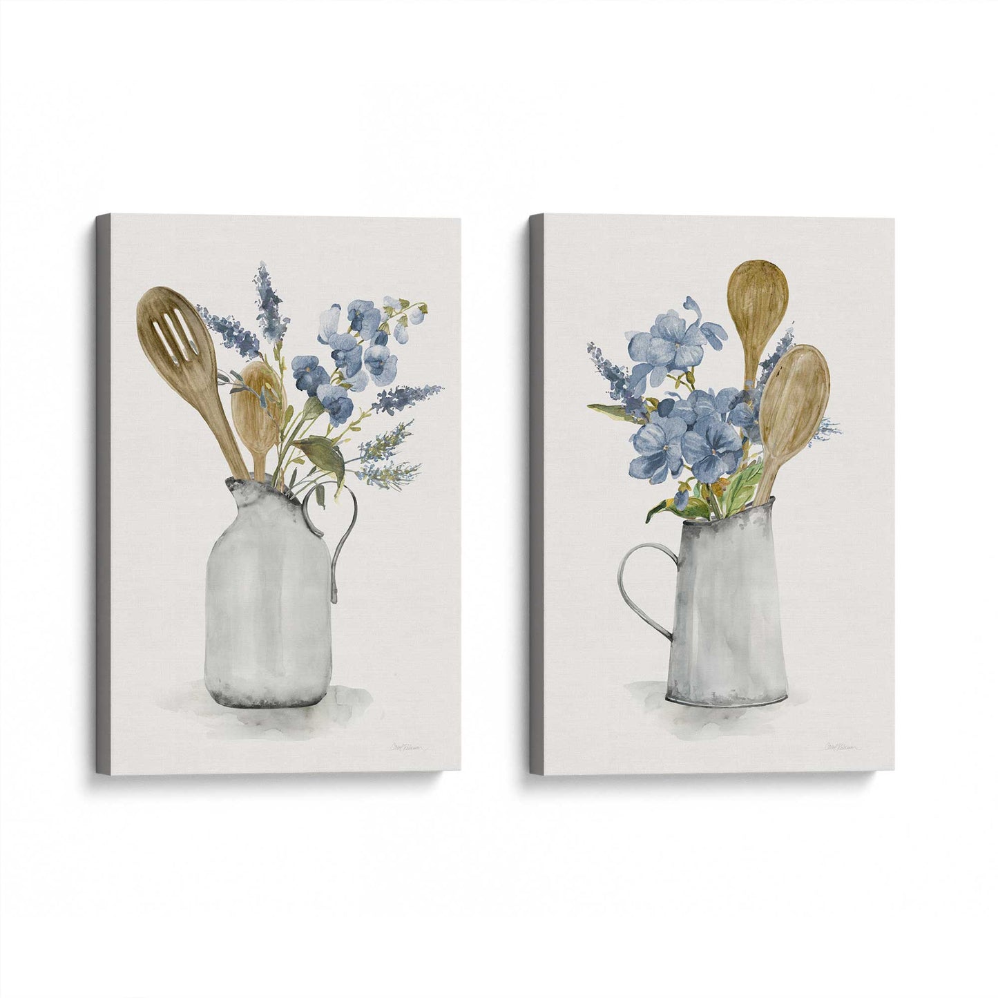 [Color:Stretched Canvas], Picture of art at an angle