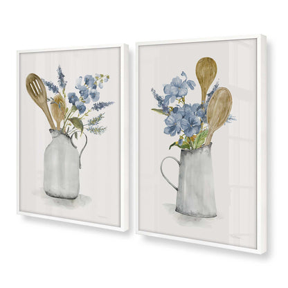 [Color:Opaque White], Picture of art in a Opaque White frame at an angle
