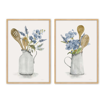 [Color:American Maple], Picture of art in a American Maple frame