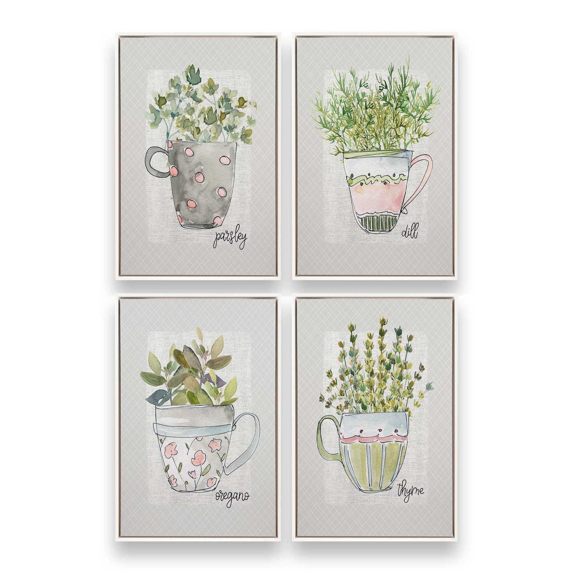 [Color:Opaque White], Picture of art in a White frame