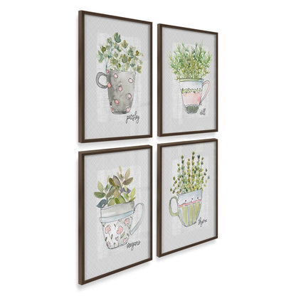 [Color:Belvinder Brown], Picture of art in a Belvinder Brown frame at an angle