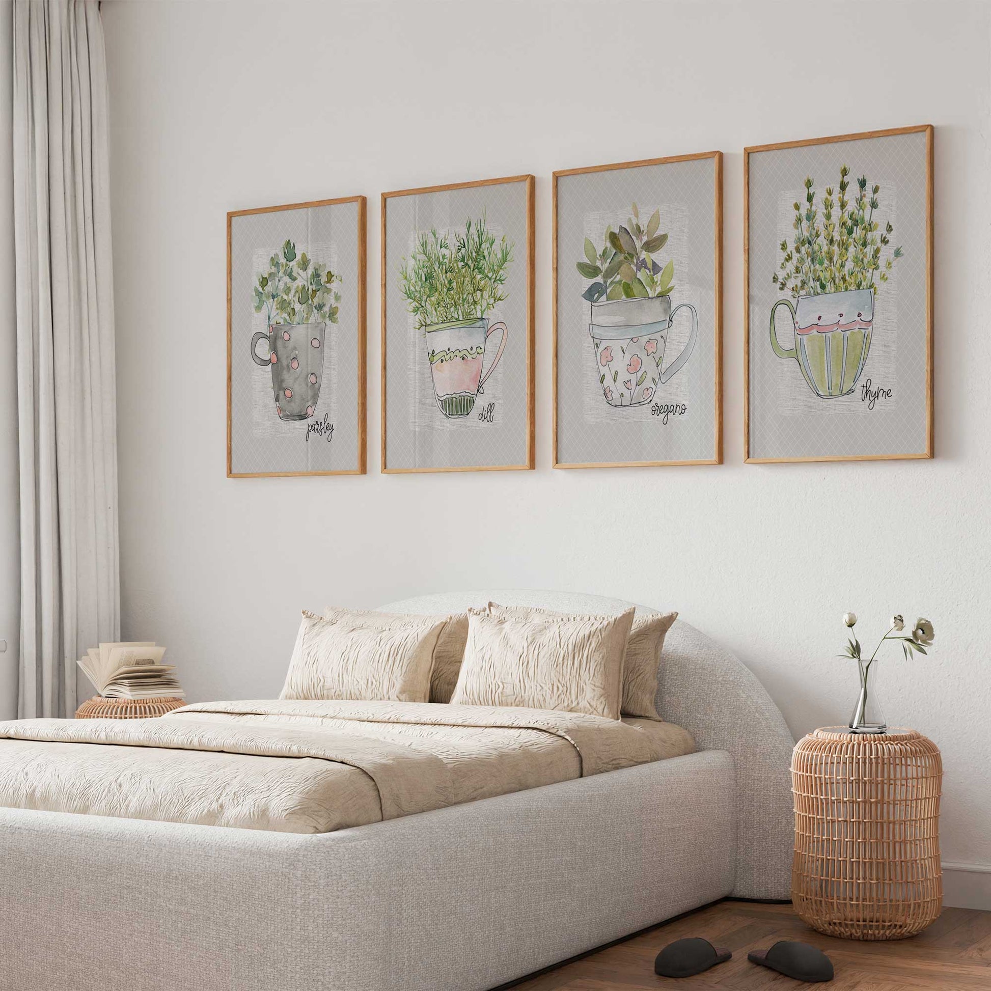 [Color:Walnut], Picture of art in a Walnut frame
