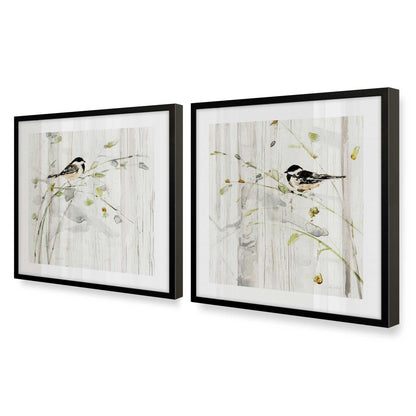 [Color:Satin Black], Picture of art in a Satin Black frame at an angle
