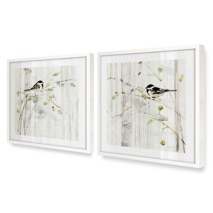 [Color:Opaque White], Picture of art in an Opaque White frame at an angle