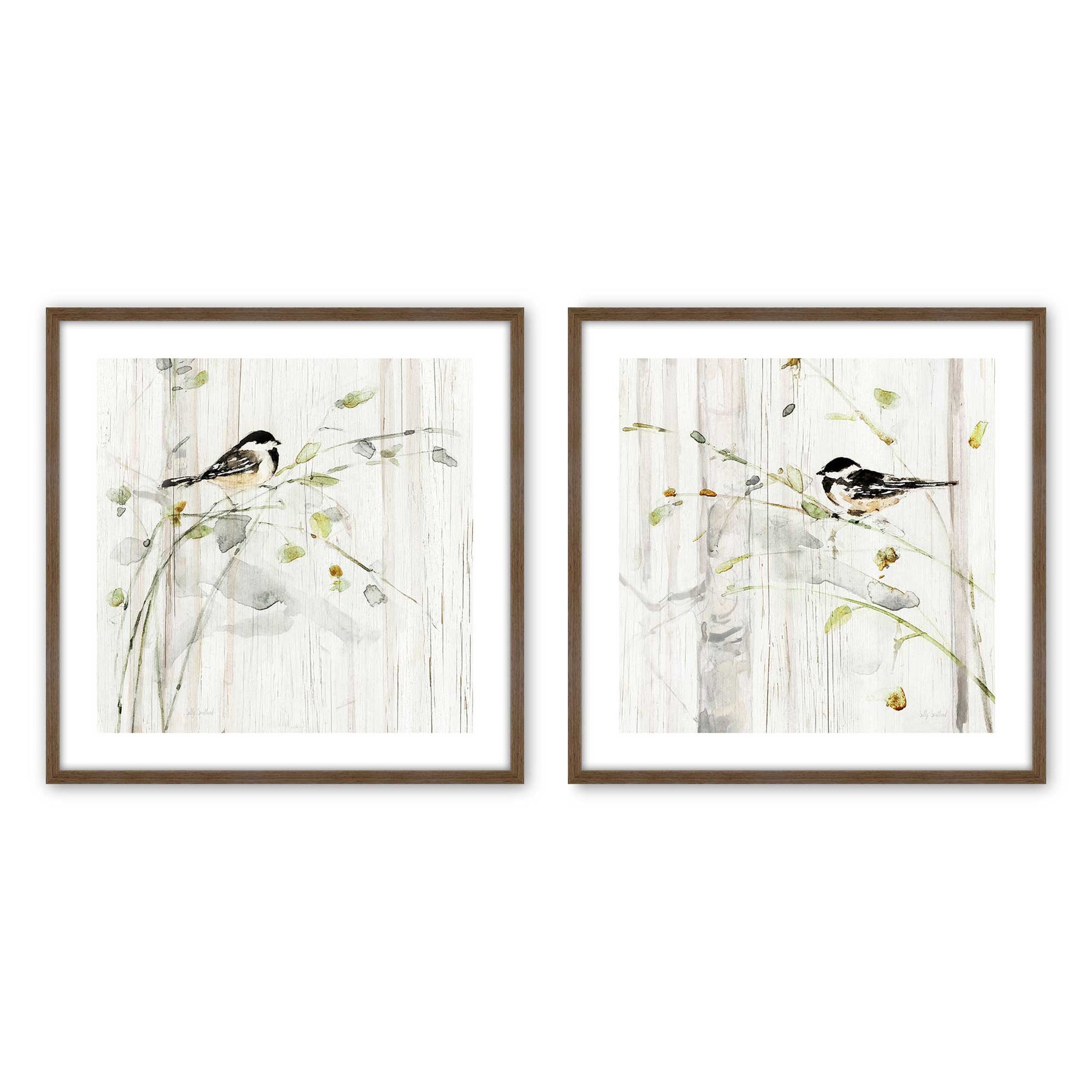 [Color:Walnut], Picture of art in a Walnut frame
