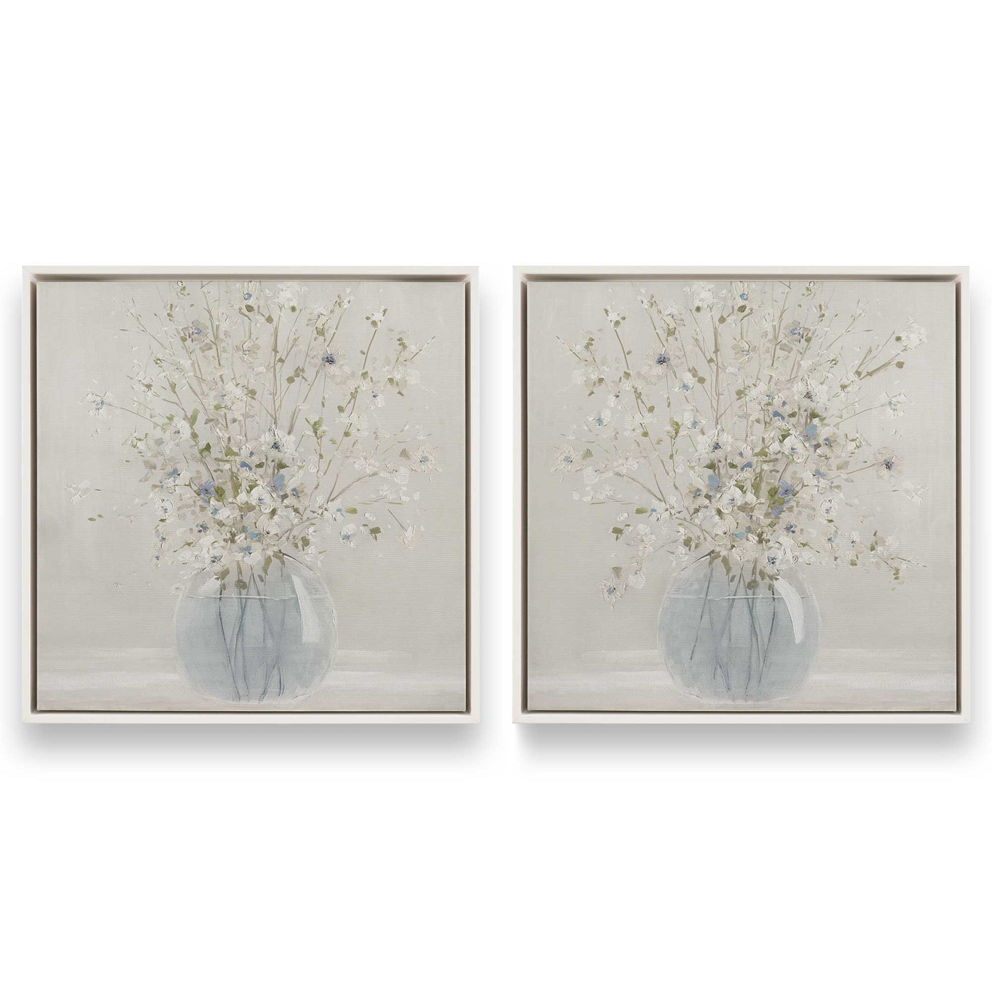 [Color:Opaque White], Picture of art in a White frame