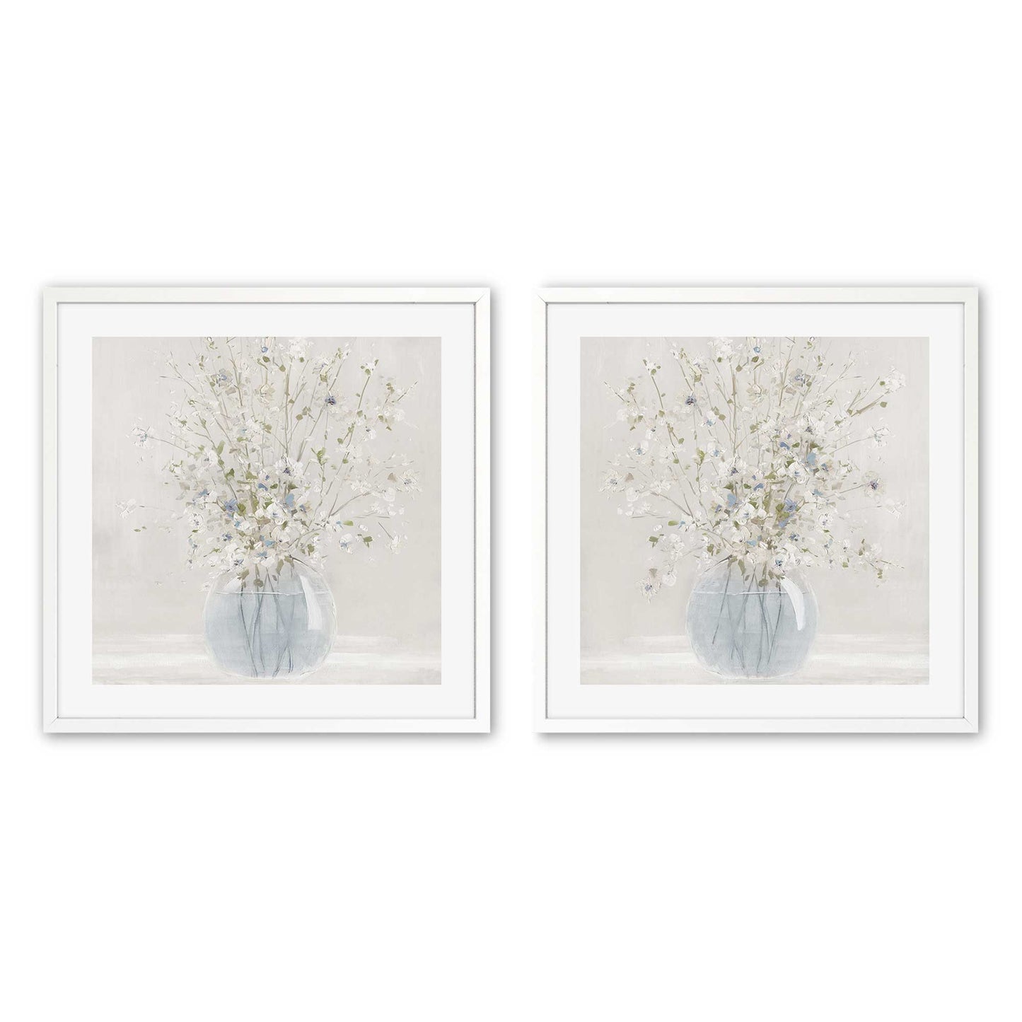 [Color:Opaque White], Picture of art in an Opaque White frame