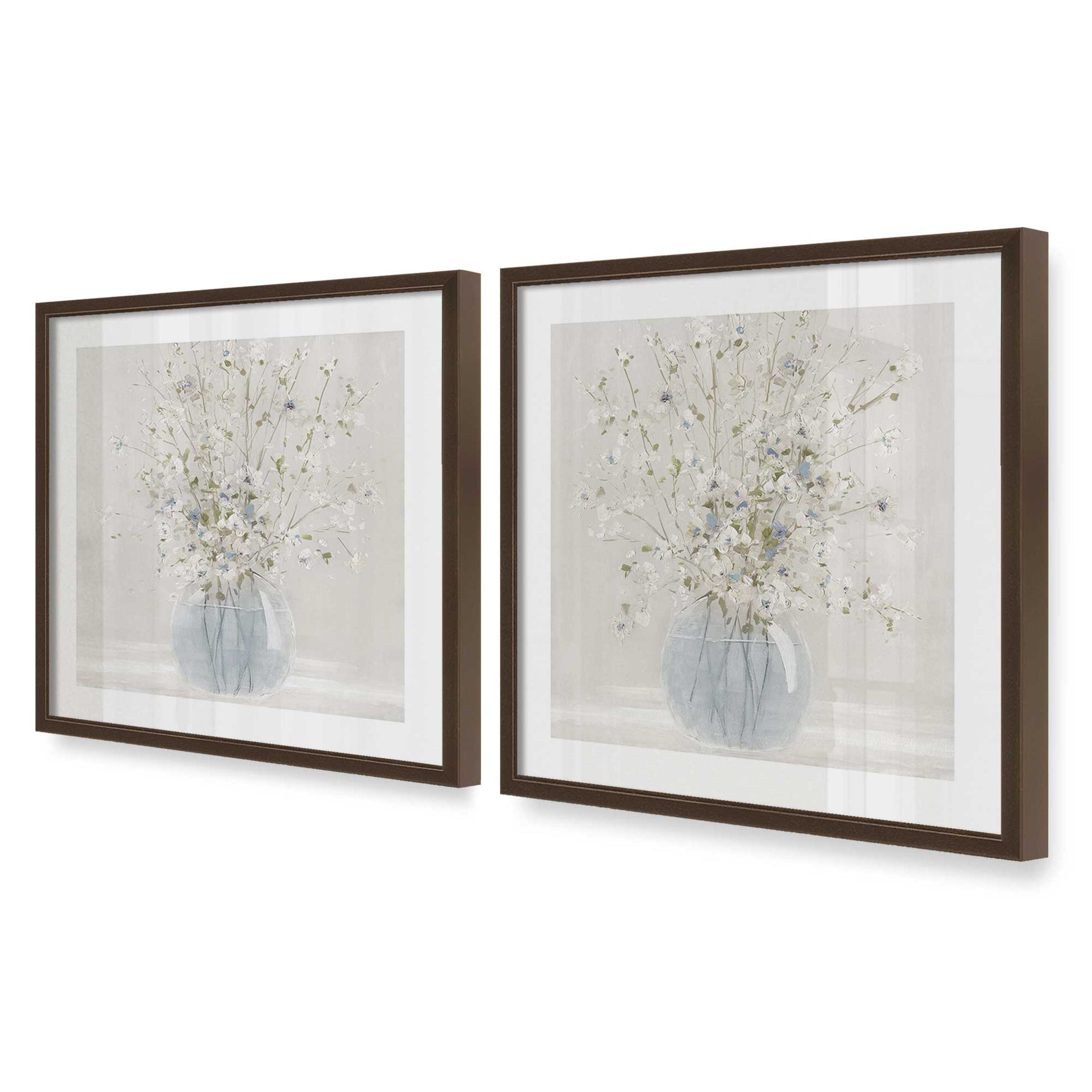 [Color:Belvinder Brown], Picture of art in a Belvinder Brown frame at an angle