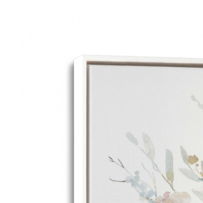 [Color:Opaque White], Picture of art in a White frame at an angle