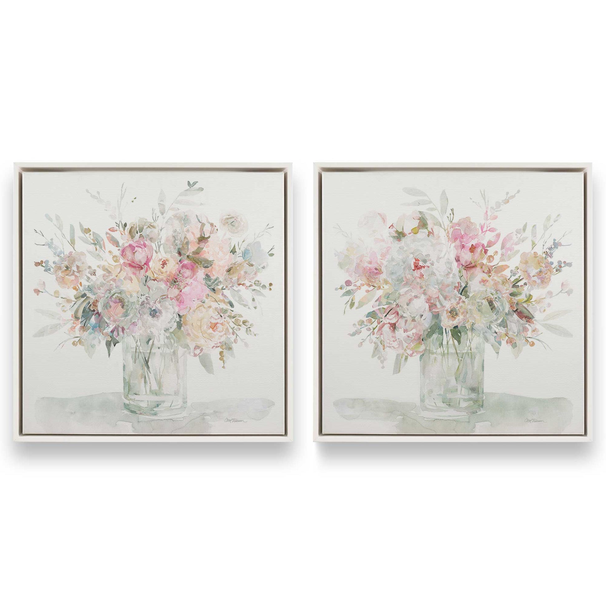 [Color:Opaque White], Picture of art in a White frame