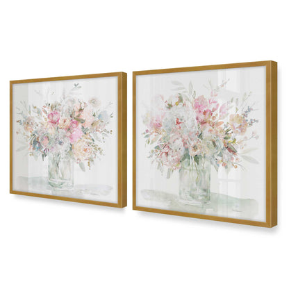 [Color:Polished Gold], Picture of art in a Polished Gold frame of the corner