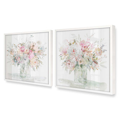 [Color:Opaque White], Picture of art in an Opaque White frame at an angle