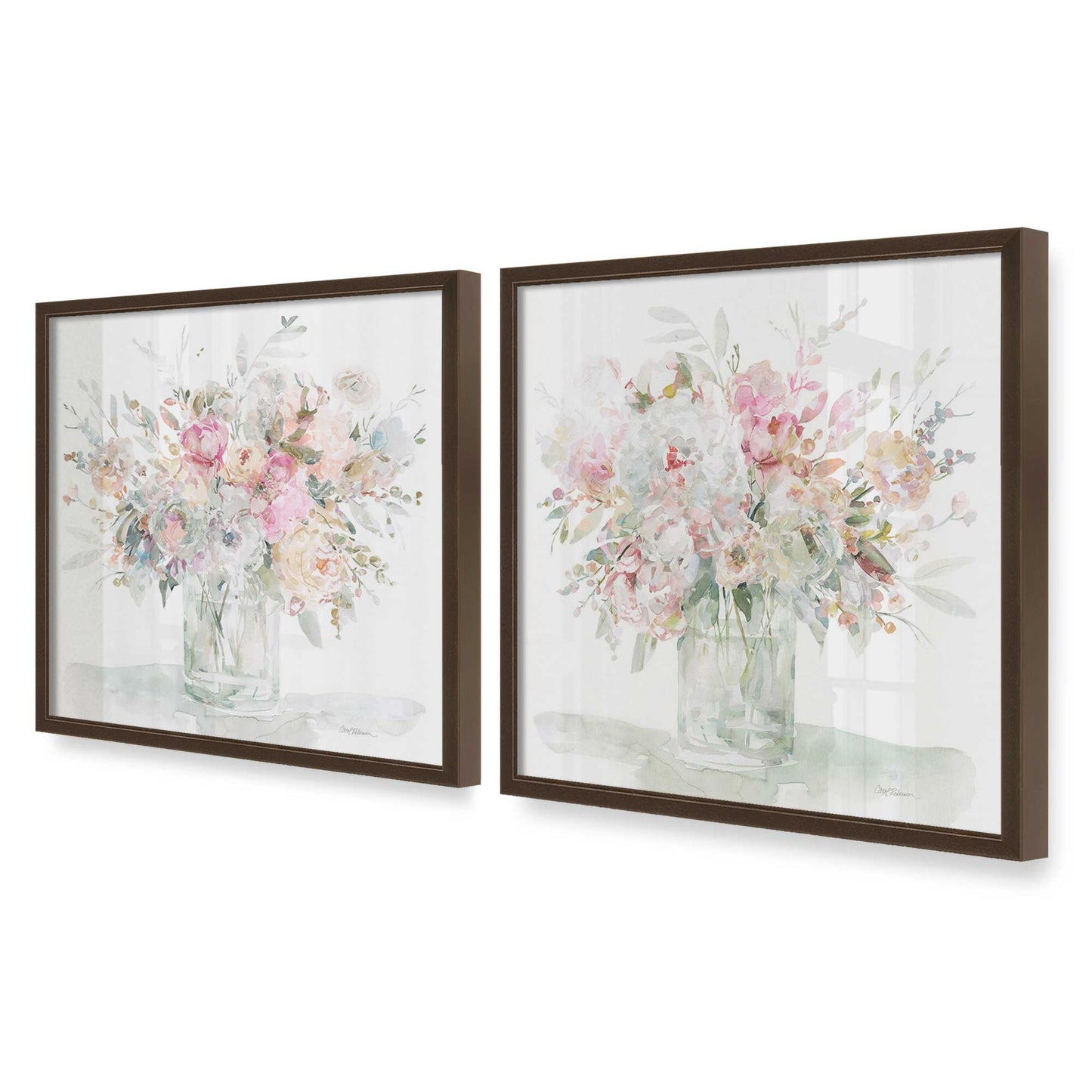 [Color:Belvinder Brown], Picture of art in a Belvinder Brown frame at an angle