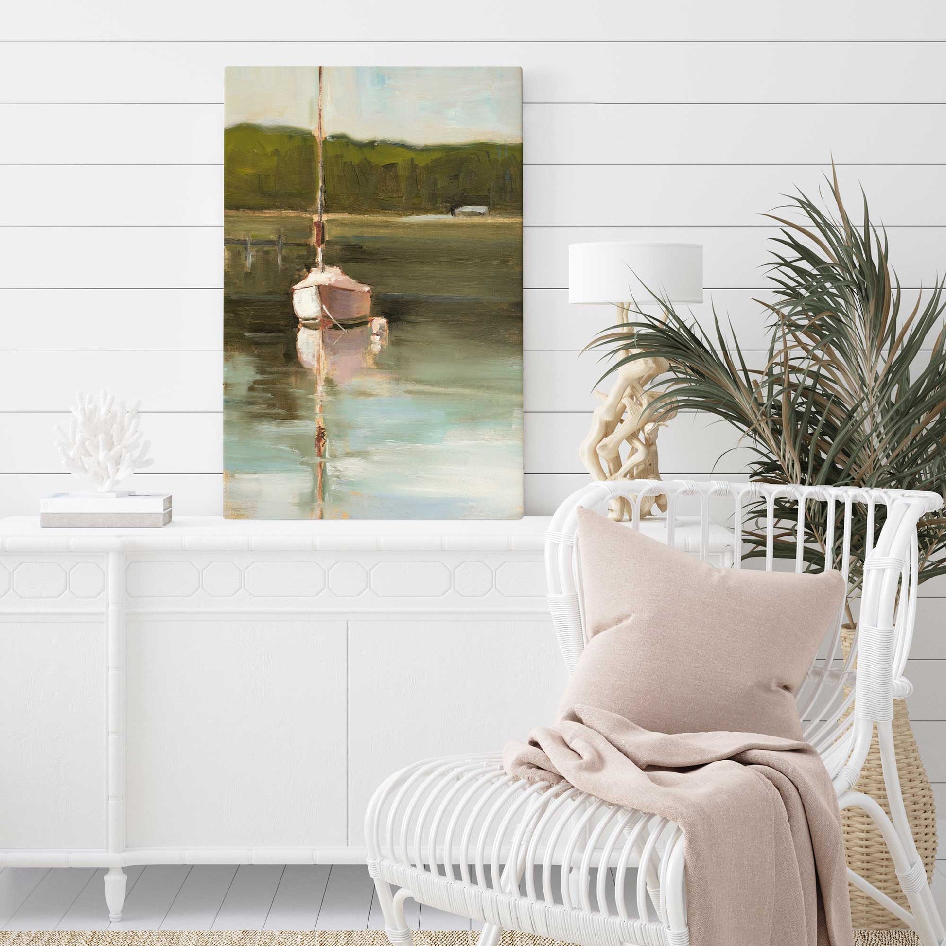 [color:Stretched Canvas], Picture of art on wall