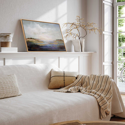 Soft Horizon Canvas Print