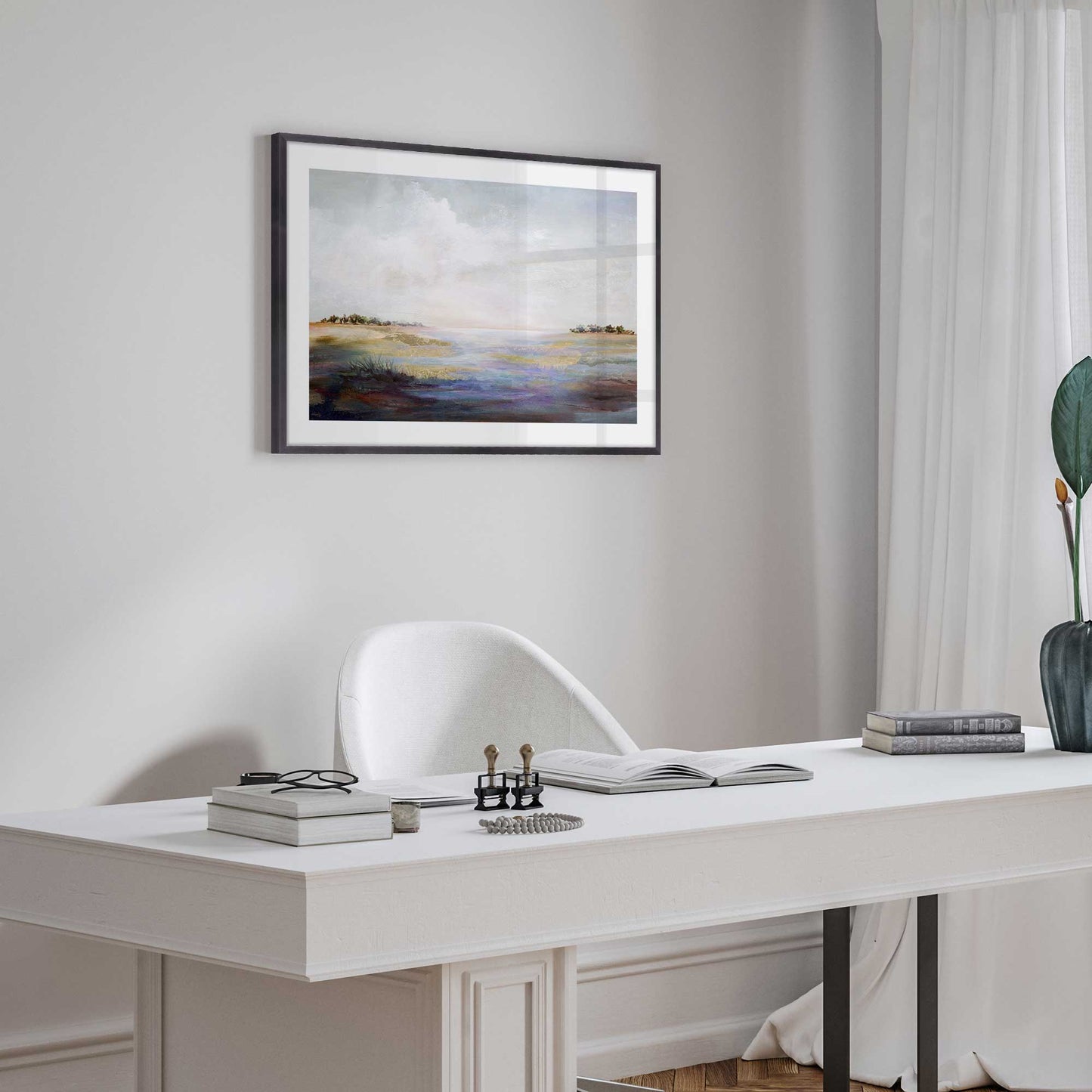 Soft Horizon Art Print