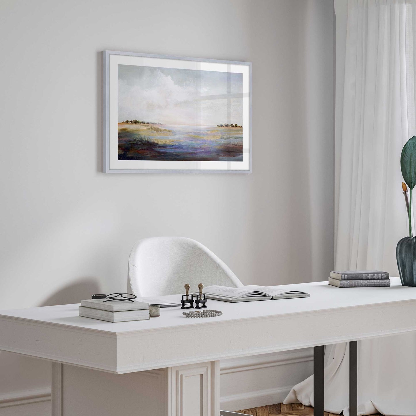 Soft Horizon Art Print