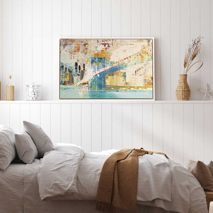 Bridge of Colors Canvas Print