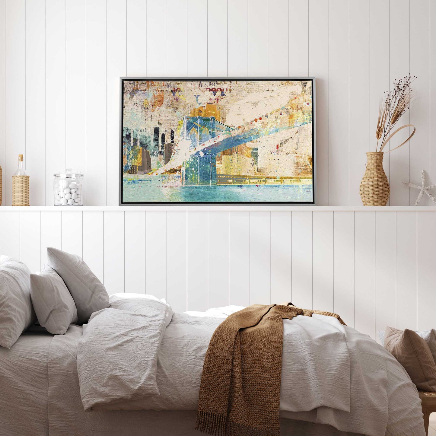 Bridge of Colors Canvas Print