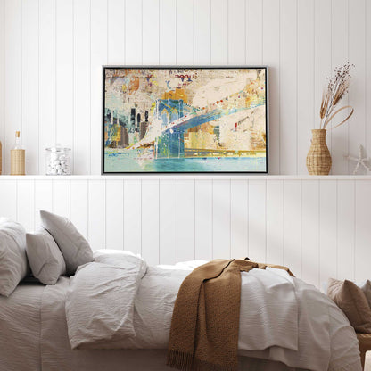 Bridge of Colors Canvas Print