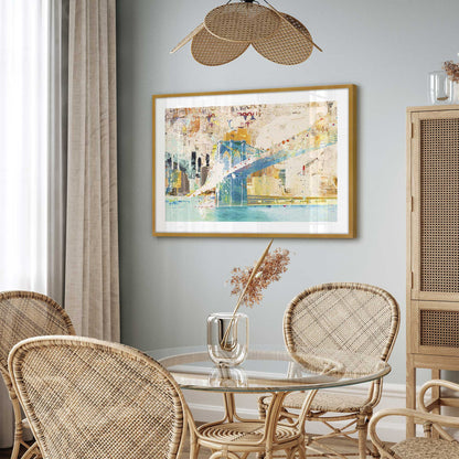 Bridge of Colors Art Print