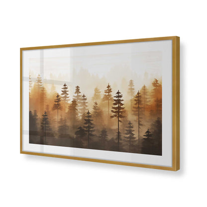 [Color:Polished Gold], Picture of art in a Polished Gold frame of the corner
