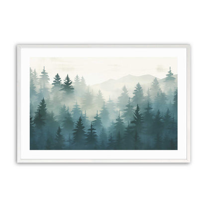 [Color:Opaque White], Picture of art in a Opaque White frame