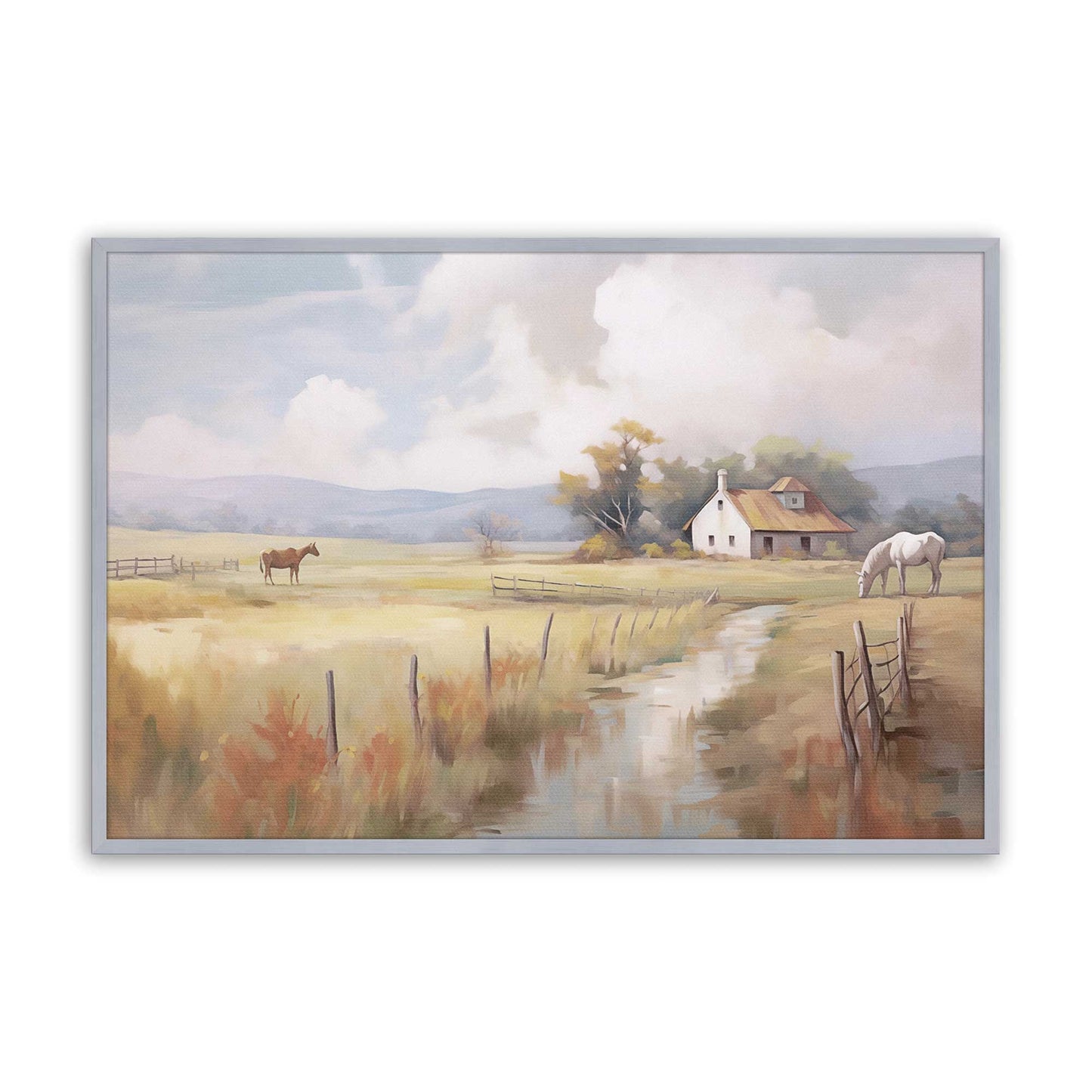 [Color:Polished Chrome], Picture of art in a Polished Chrome frame