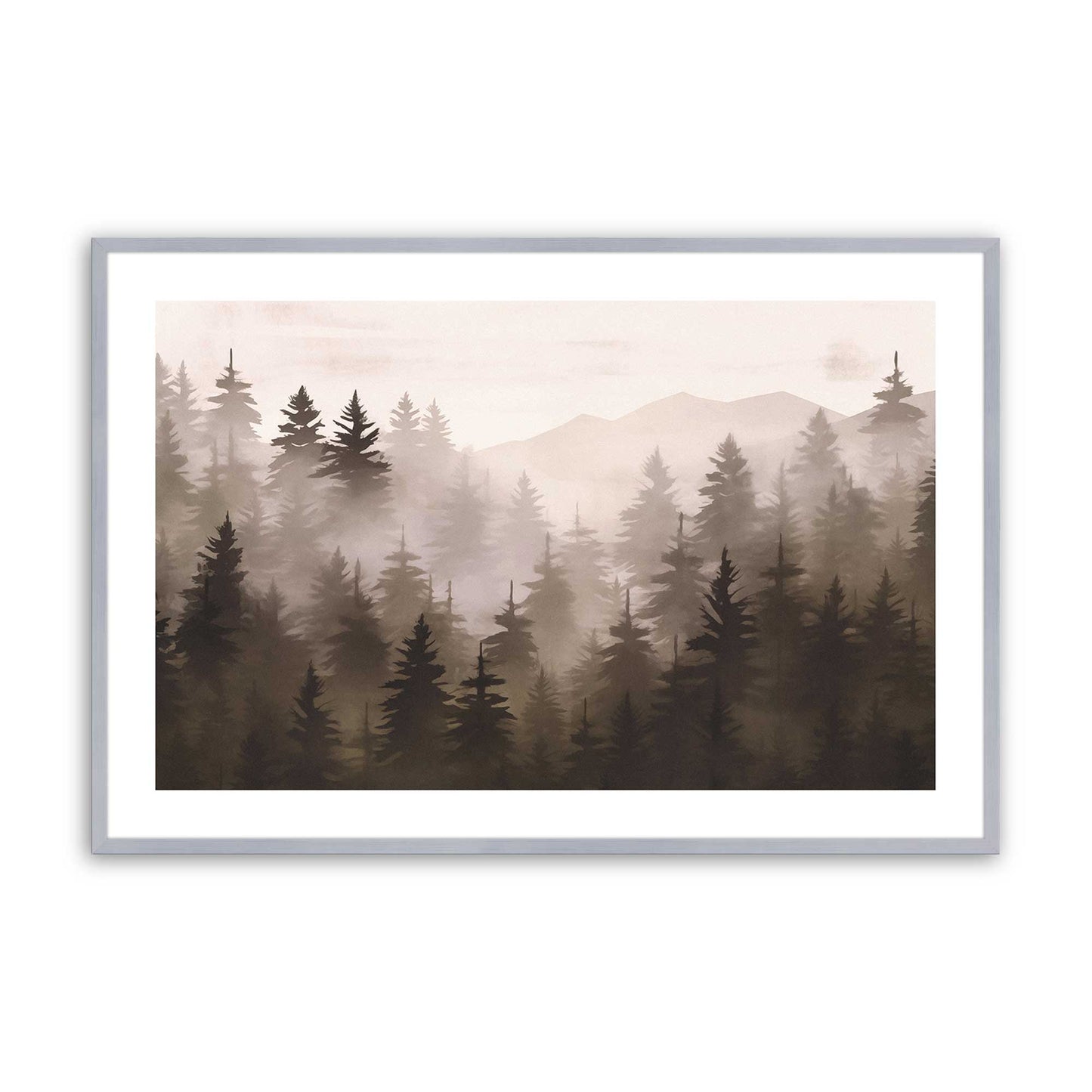 [Color:Polished Chrome], Picture of art in a Polished Chrome frame