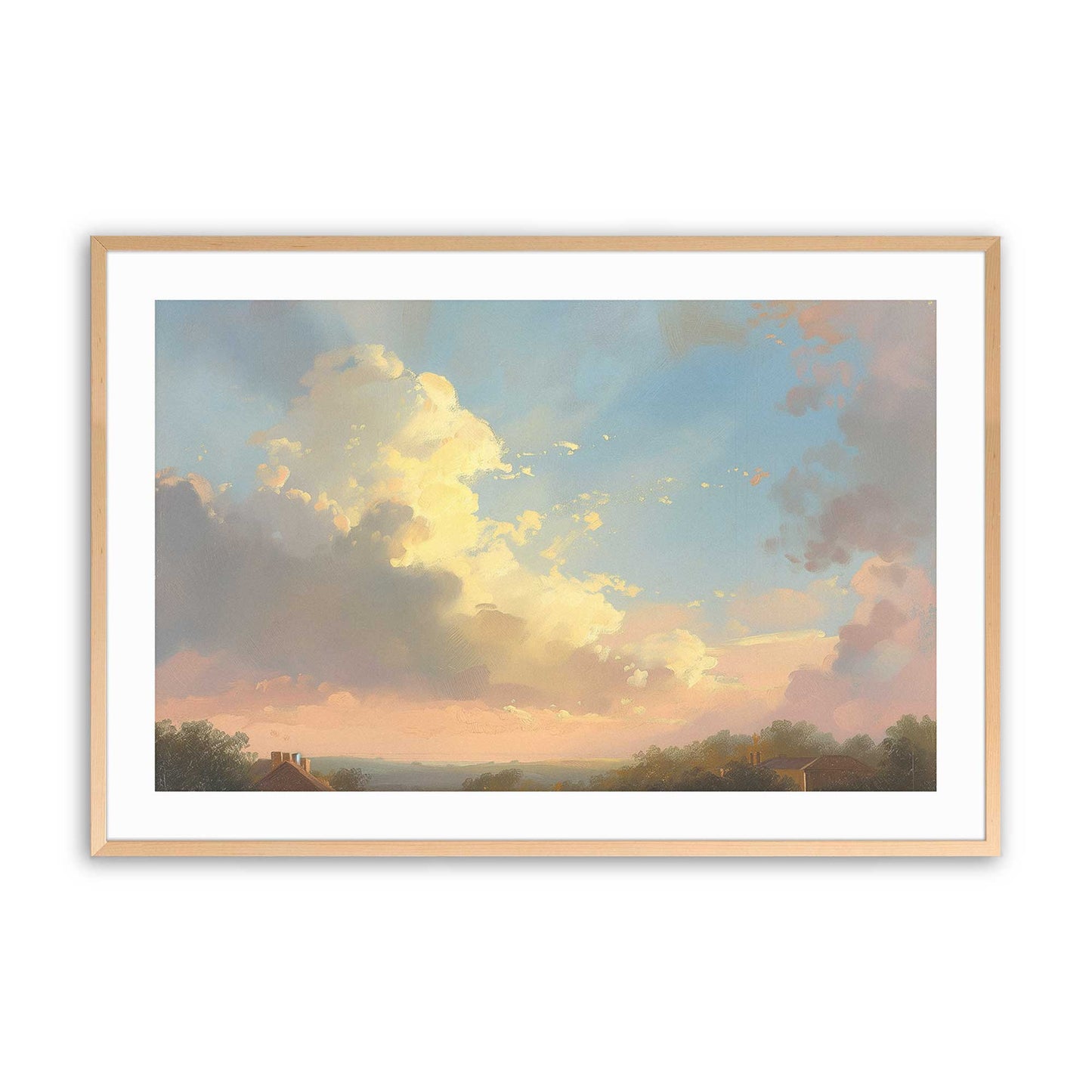 [Color:Raw Maple], Picture of art in a Raw Maple frame