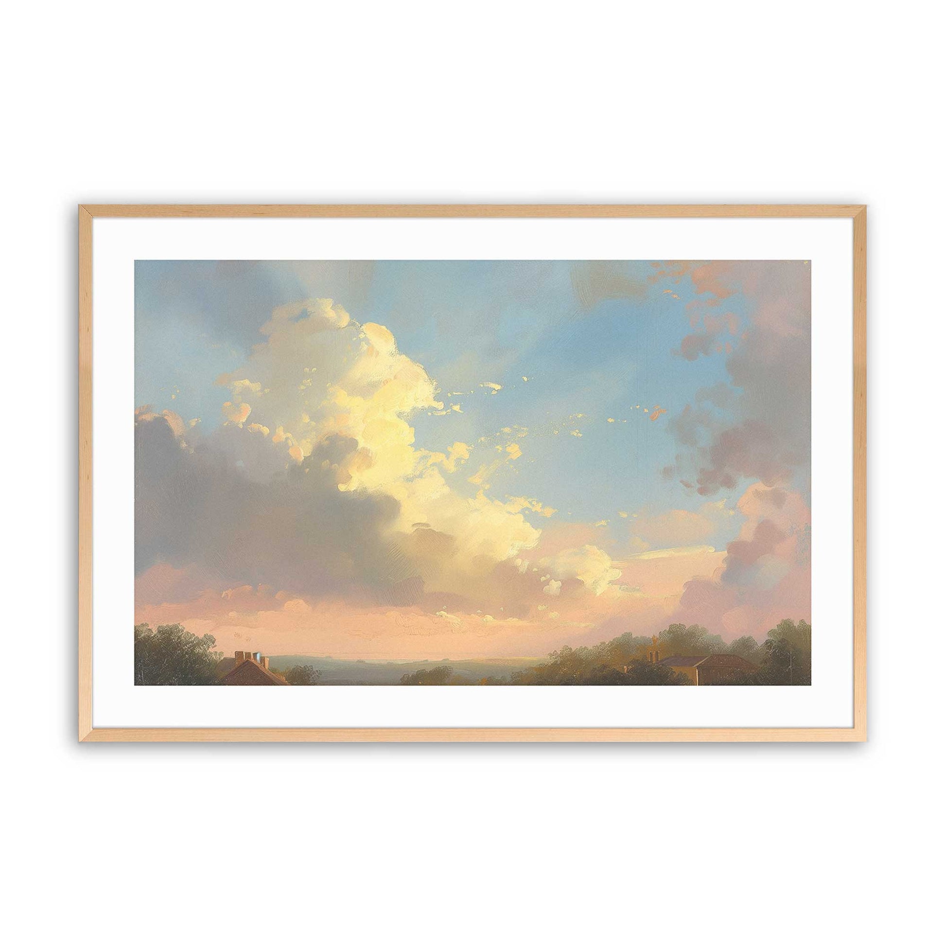 [Color:Raw Maple], Picture of art in a Raw Maple frame