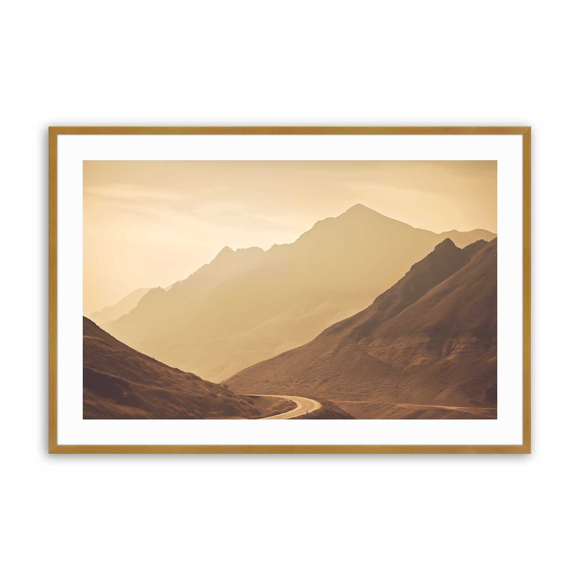 [Color:Polished Gold], Picture of art in a Polished Gold frame