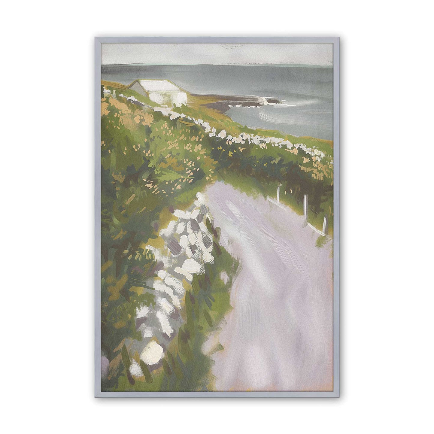 [Color:Polished Chrome], Picture of art in a Polished Chrome frame