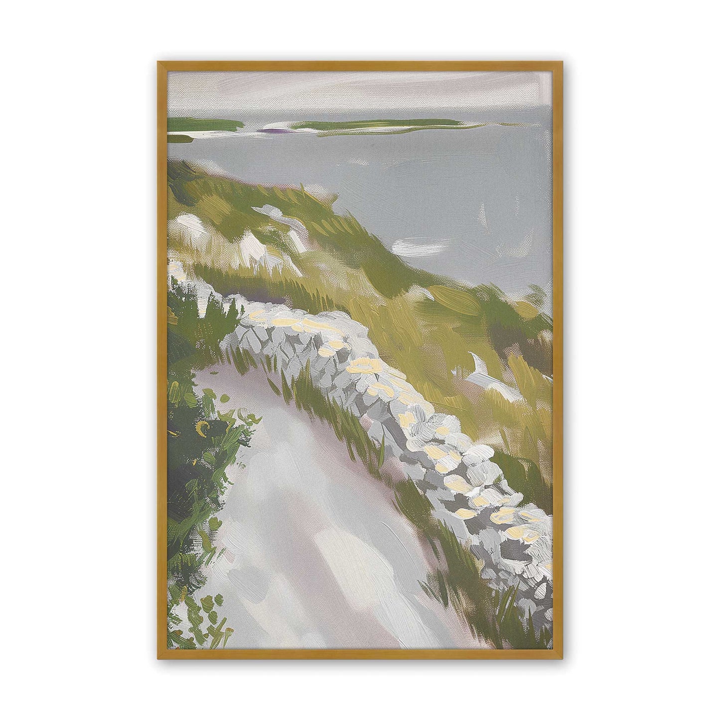 [Color:Polished Gold], Picture of art in a Polished Gold frame