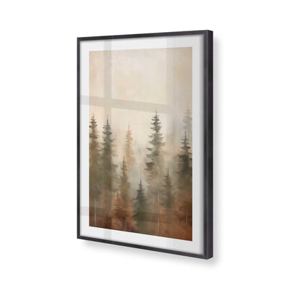 [Color:Weathered Zinc], Picture of art in a Weathered Zinc frame of the corner