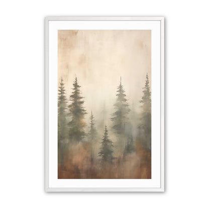 [Color:Opaque White], Picture of art in a Opaque White frame