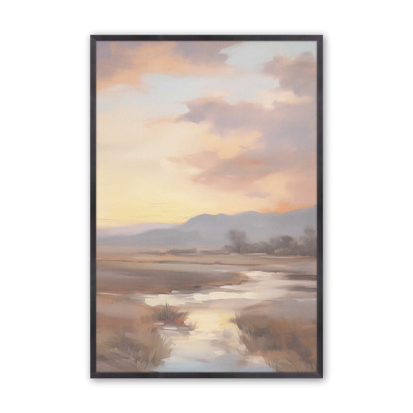 [Color:Weathered Zinc], Picture of art in a Weathered Zinc frame