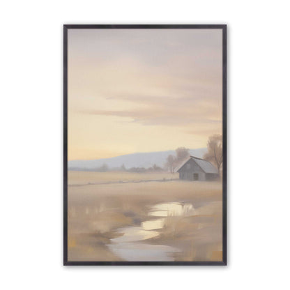 Quiet Country Scenes Art Print, Set of 2