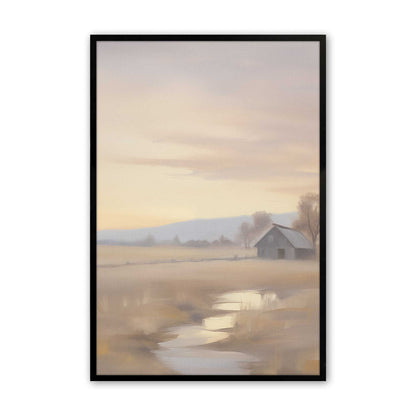 Quiet Country Scenes Art Print, Set of 2