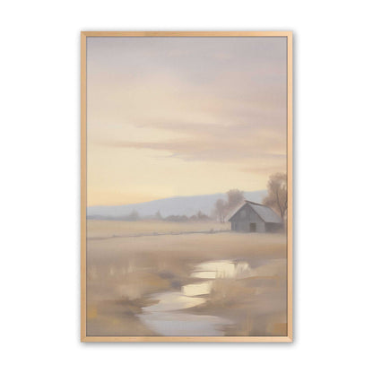 Quiet Country Scenes Art Print, Set of 2