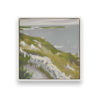Coastal Path to the Sea Canvas Print, Set of 2