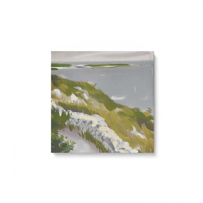 Coastal Path to the Sea Canvas Print, Set of 2