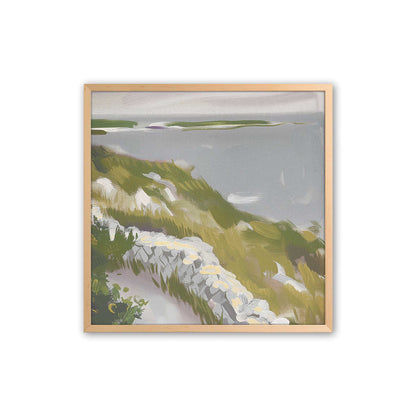 Coastal Path to the Sea Art Print, Set of 2