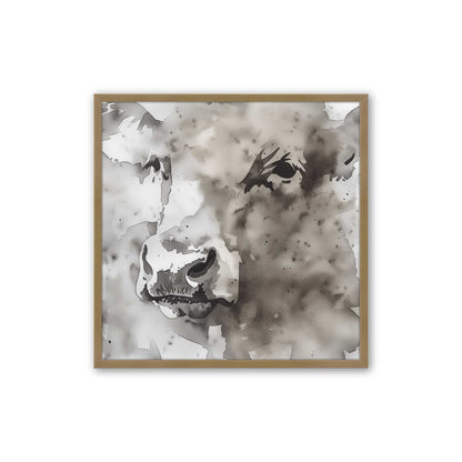 Watercolor Cows Art Print, Set of 2